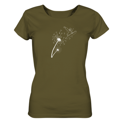 Snowboard Pusteblume - Ladies Organic Shirt