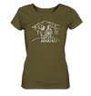 Aussicht mit unserem Hund - Ladies Organic Shirt