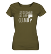 Eat. Sleep. Climb. - Ladies Organic Shirt