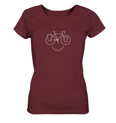 Just Smile - Trekking Fahrrad - Ladies Organic Shirt