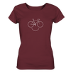Just Smile - Fahrrad - Ladies Organic Shirt