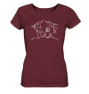 Aussicht mit meinem Hund - Ladies Organic Shirt