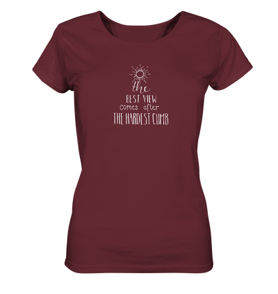 The Best View - Ladies Organic Shirt