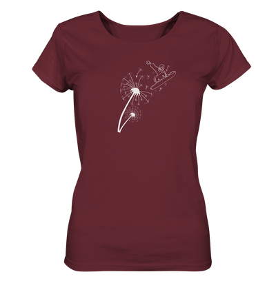 Snowboard Pusteblume - Ladies Organic Shirt