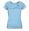 Herzschlag Paragleiten - Ladies Organic Shirt