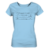 Happiness comes in waves - Ladies Organic Shirt