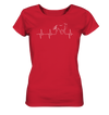 Herzschlag Pferd - Ladies Organic Shirt