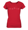 Herzschlag Surfen - Ladies Organic Shirt