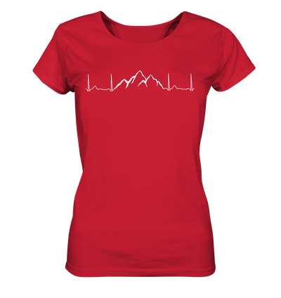 Herzschlag Berge Docproofed - Ladies Organic Shirt