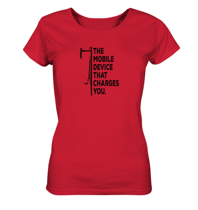 The Mobile Device That Charges You - Ladies Organic Shirt