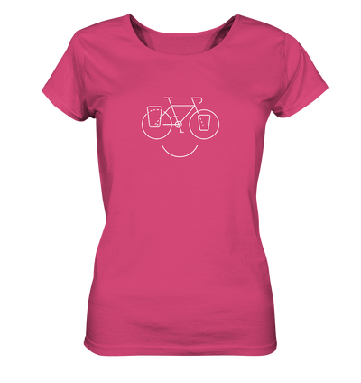 Just Smile - Trekking Fahrrad - Ladies Organic Shirt