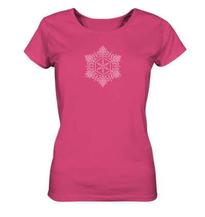 Schneeflocken Mandala - Ladies Organic Shirt