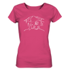 Aussicht mit meinem Hund - Ladies Organic Shirt