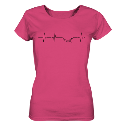 Herzschlag Hängematte - Ladies Organic Shirt