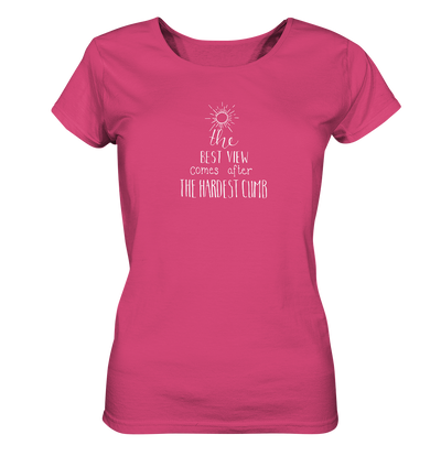 The Best View - Ladies Organic Shirt