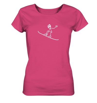 Snowboarden - Ladies Organic Shirt
