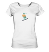 Pixelart Snowboarder - Ladies Organic Shirt