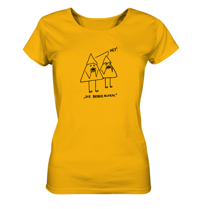 Die Berge rufen - Ladies Organic Shirt