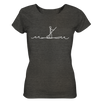 Stand Up Paddle - Ladies Organic Shirt Meliert