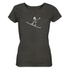 Snowboarden - Ladies Organic Shirt Meliert