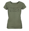 Happiness comes in waves - Ladies Organic Shirt Meliert