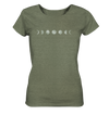 Mondphasen - Ladies Organic Shirt Meliert