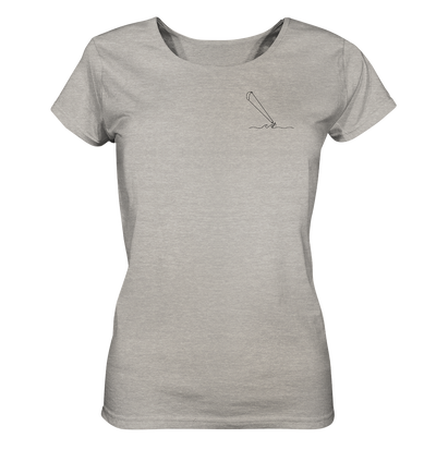 Kitesurfen - Ladies Organic Shirt Meliert
