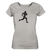 Runner Man Pain - Ladies Organic Shirt Meliert