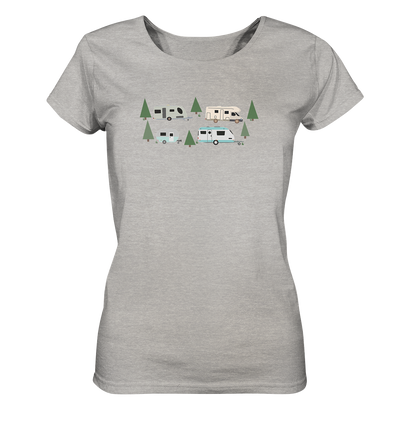 Camping - Ladies Organic Shirt Meliert