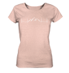 Herzschlag Berge Docproofed - Ladies Organic Shirt Meliert - Sale