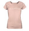Herzschlag Berge - Ladies Organic Shirt Meliert