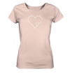 Pferdeliebe - Ladies Organic Shirt Meliert - Wunschtext