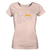 Rückseiten Wetter - Ladies Organic Shirt Meliert