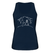 Aussicht mit meinem Hund - Ladies Organic Tank Top