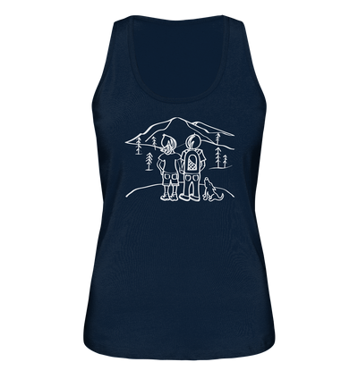 Aussicht mit unserem Hund - Ladies Organic Tank Top