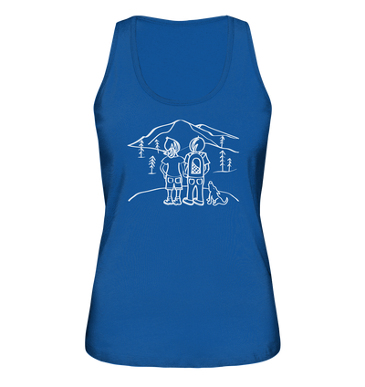 Aussicht mit unserem Hund - Ladies Organic Tank Top