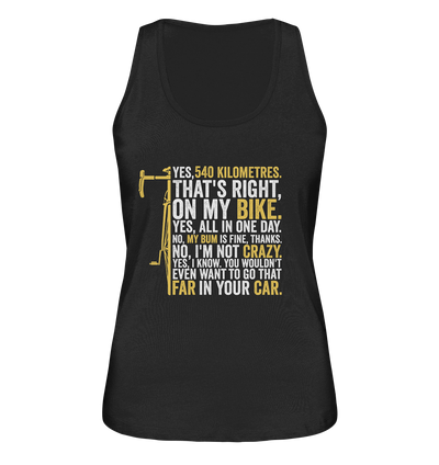 Yes, 540 km - Ladies Organic Tank Top