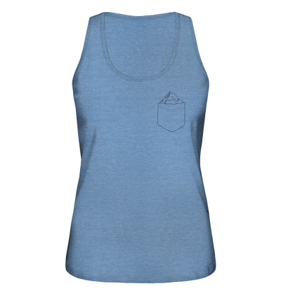 Berge in meiner Brusttasche - Ladies Organic Tank Top