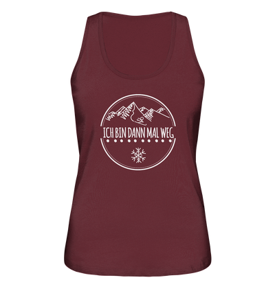 Ich bin dann mal weg - Ladies Organic Tank Top