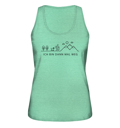 Ich bin dann mal weg - mit meinem Hund - Ladies Organic Tank Top