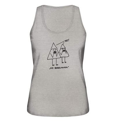 Die Berge rufen - Ladies Organic Tank Top