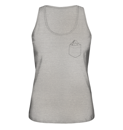 Berge in meiner Brusttasche - Ladies Organic Tank Top