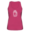 Fingerabdruck Skifahren - Ladies Organic Tank Top