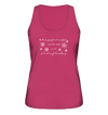 Happiness comes in Snowflakes - Ladies Organic Tank Top