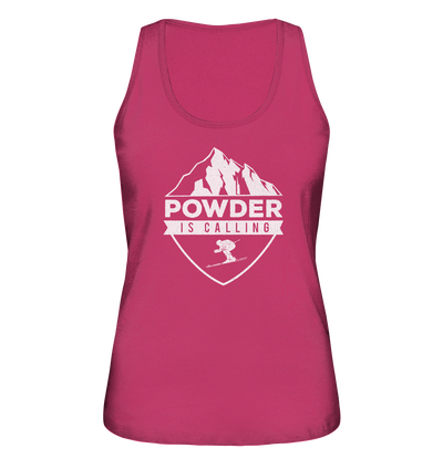 Powder is Calling - Ladies Organic Tank Top