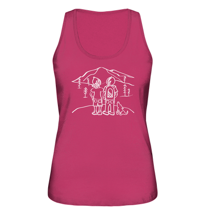 Aussicht mit unserem Hund - Ladies Organic Tank Top