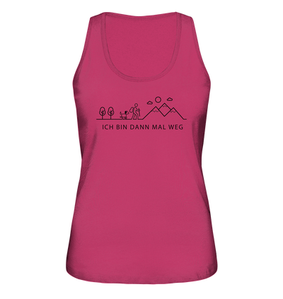 Ich bin dann mal weg - mit meinem Hund - Ladies Organic Tank Top