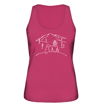 Aussicht mit meinem Hund - Ladies Organic Tank Top