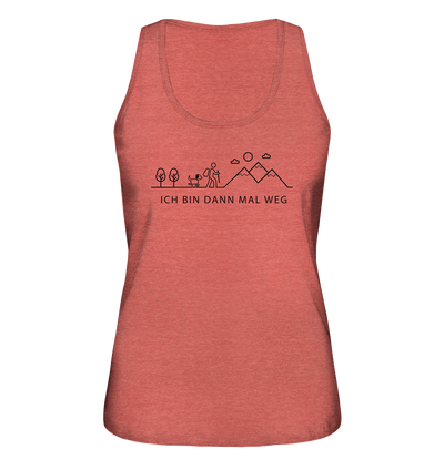 Ich bin dann mal weg - mit meinem Hund - Ladies Organic Tank Top