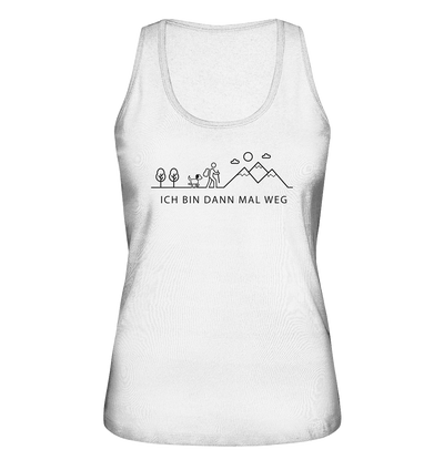 Ich bin dann mal weg - mit meinem Hund - Ladies Organic Tank Top